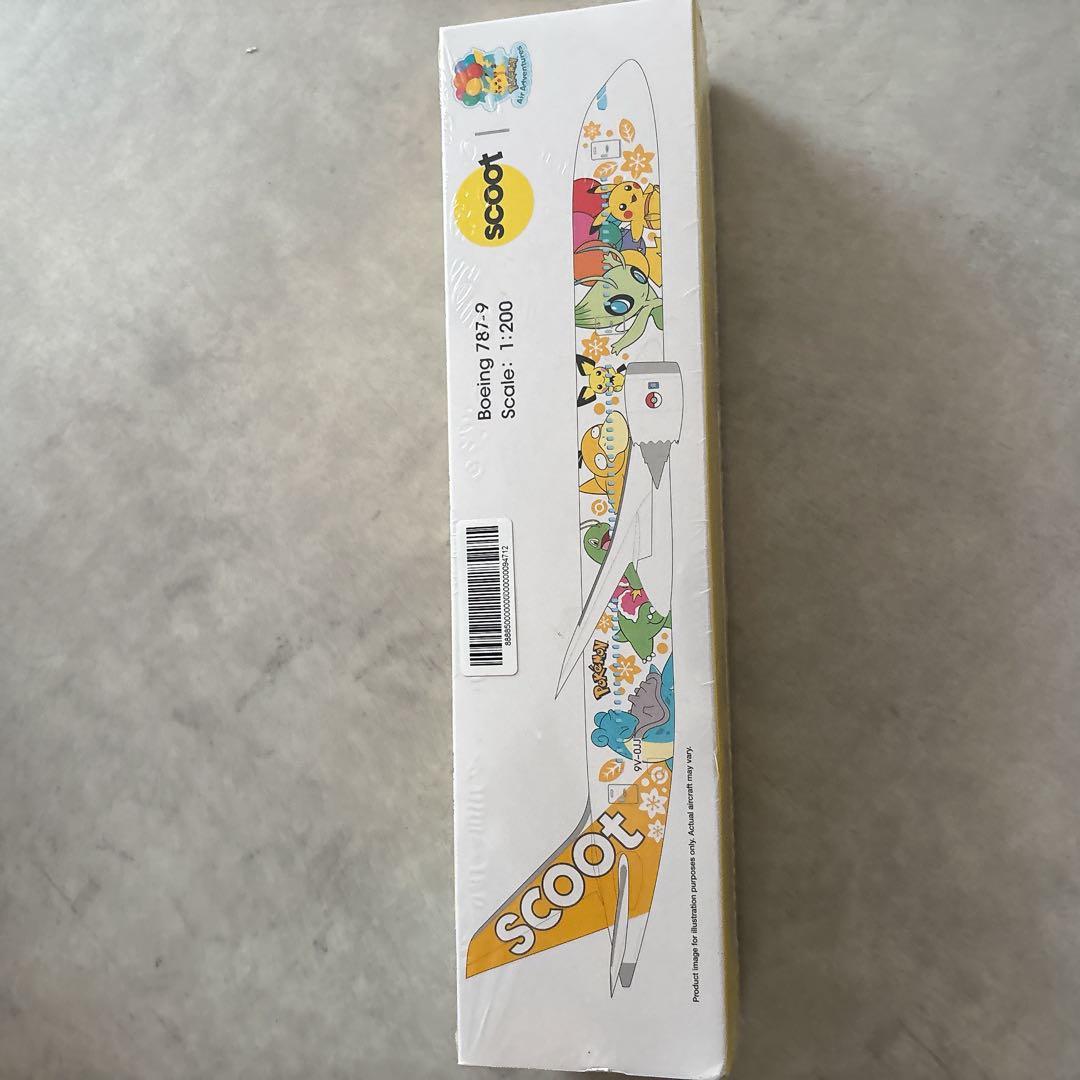 Scoot Boeing 787-9 ポケモンモデル 新品
