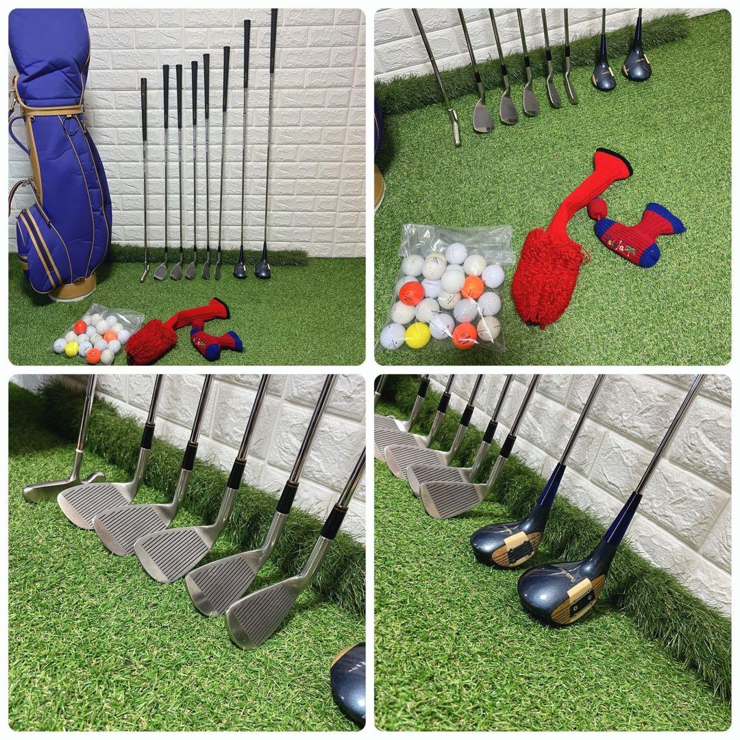 ゴルフを始める方にオススメ お買得セット レディースゴルフクラブ8本セット