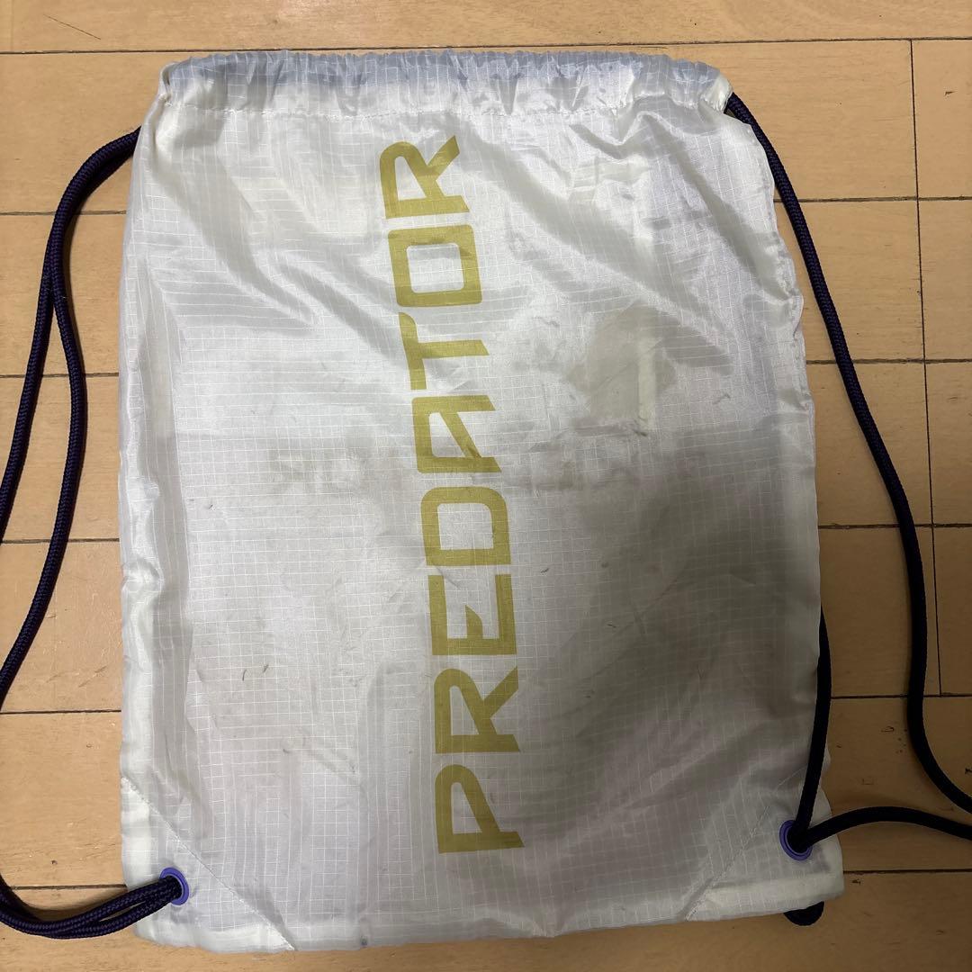 adidas Predator スパイクシューズ ホワイト/ネイビー