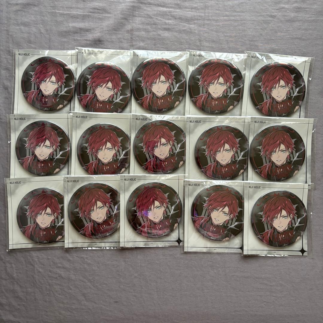 ローレン・イロアス NIJIHOLIC 缶バッジ 15個