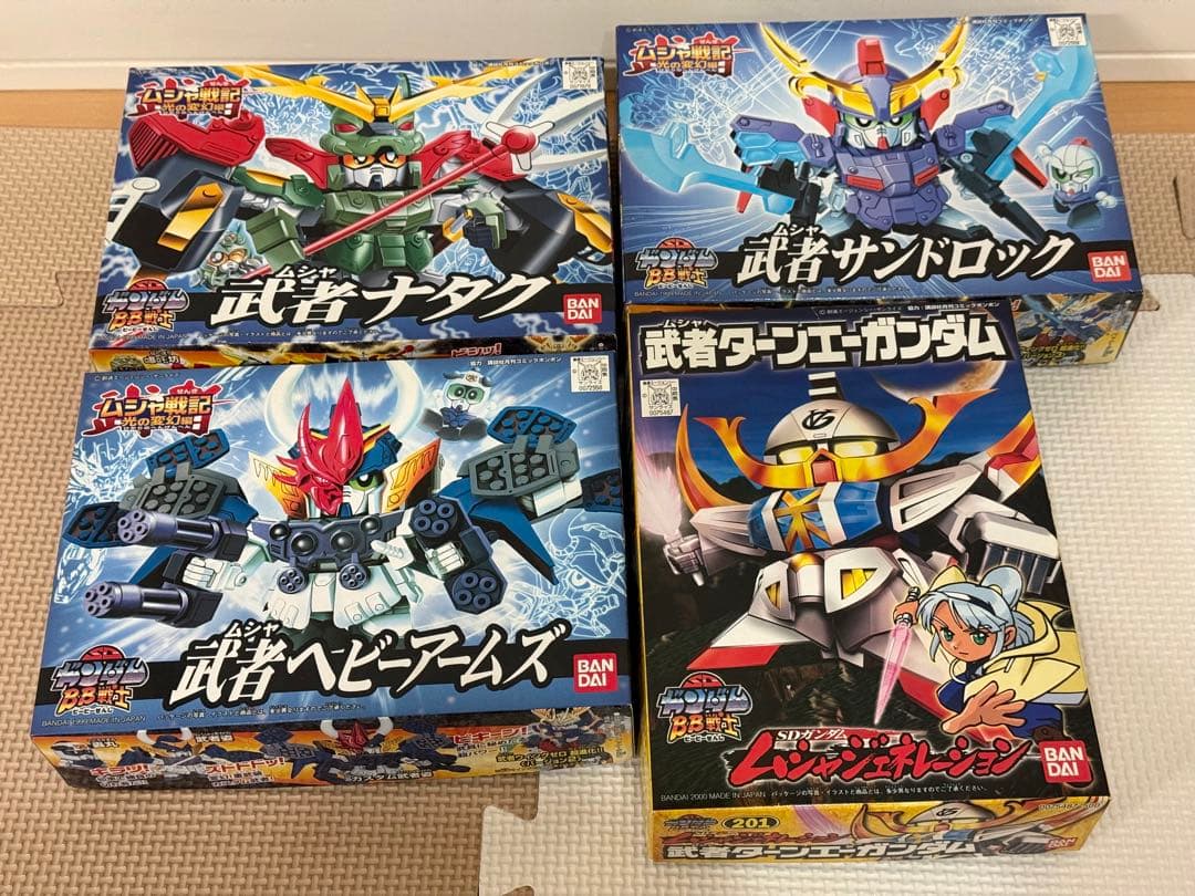 SDガンダム BB戦士 武者 4体セット 新品 未組立て