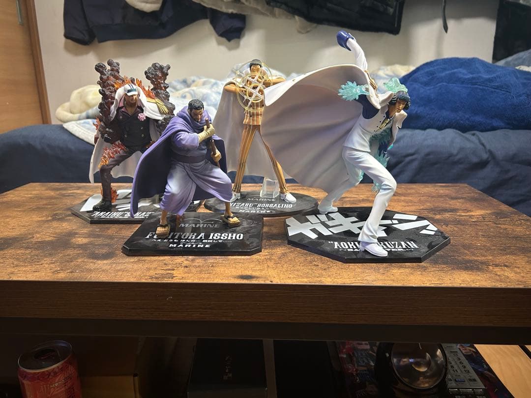 ワンピース フィギュアーツzero　海軍大将 4体セット