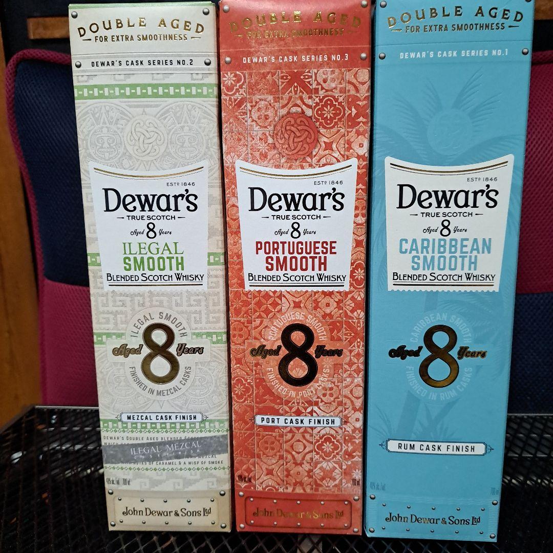 デュワーズ 8年 ウイスキー 3本セット