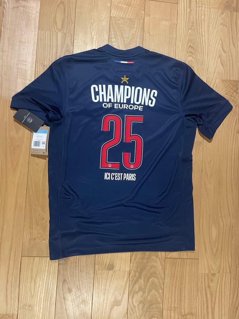 パリ・サンジェルマンUEFAチャンピオンズリーグ 優勝記念ユニフォーム　正規品