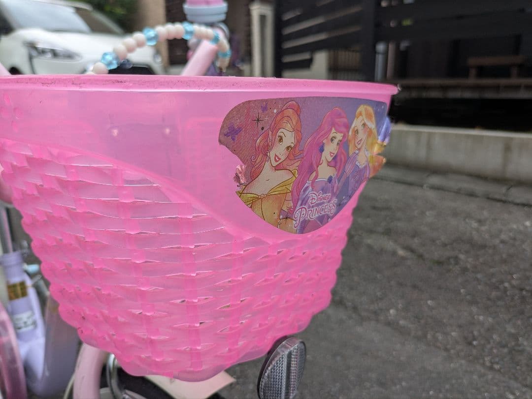 アイデス プリンセス ディズニー 自転車 18インチ 子供 女の子 各務原引取り