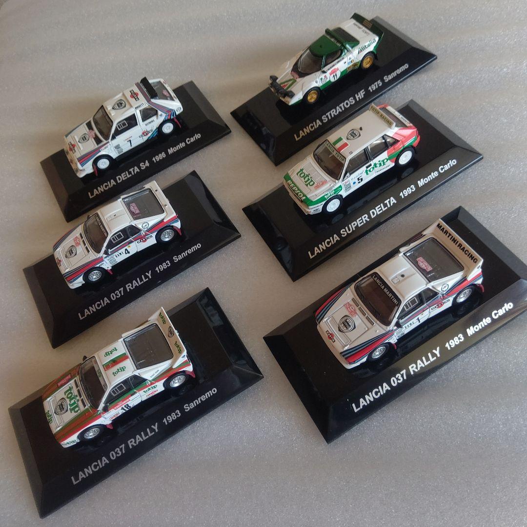 ラリーカーコレクション ランチア LANCIA 6台 セット売り