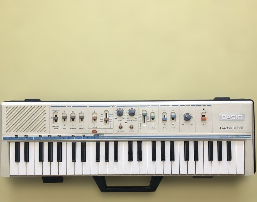 鍵盤楽器 Casiotone/MT-45