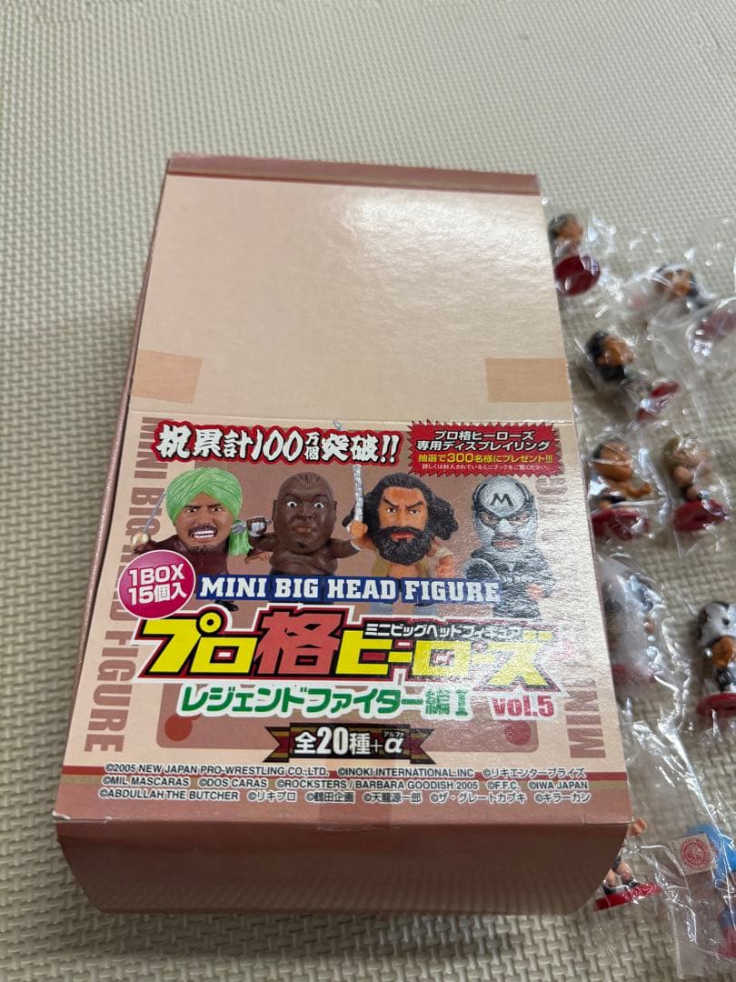 プロ格ヒーローズ レジェンドファイター　vol.5 37個