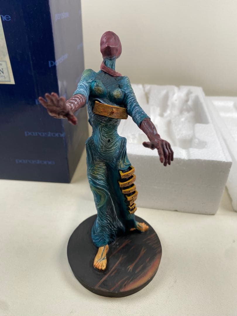 希少品　サルバドールダリ　燃えるキリン　パラストーン　Salvador Dalí