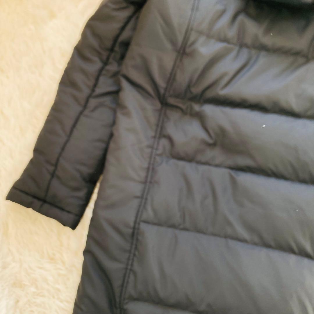 ミズノ　ベンチコート　ブラック　ロング　ダウン　レディース
