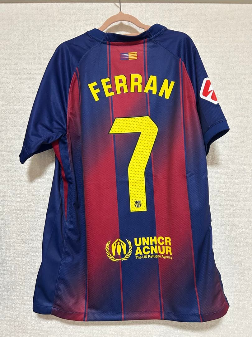 FCバルセロナ　25-26シーズン　レプリカユニフォーム　フェラントーレス
