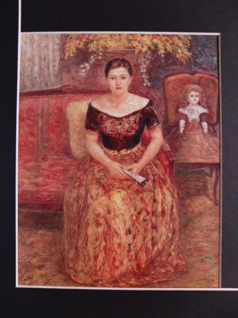 斎藤秀夫　「コルドバの思い出」、希少画集より、状態良好、新品高級額装付