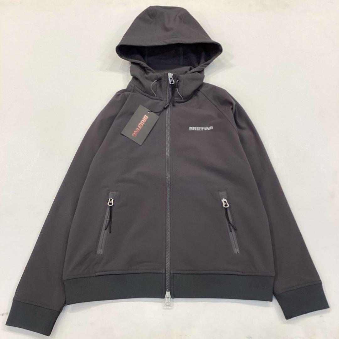 BRIEFING 新品　STRECH BACK FLEECE PARKA S