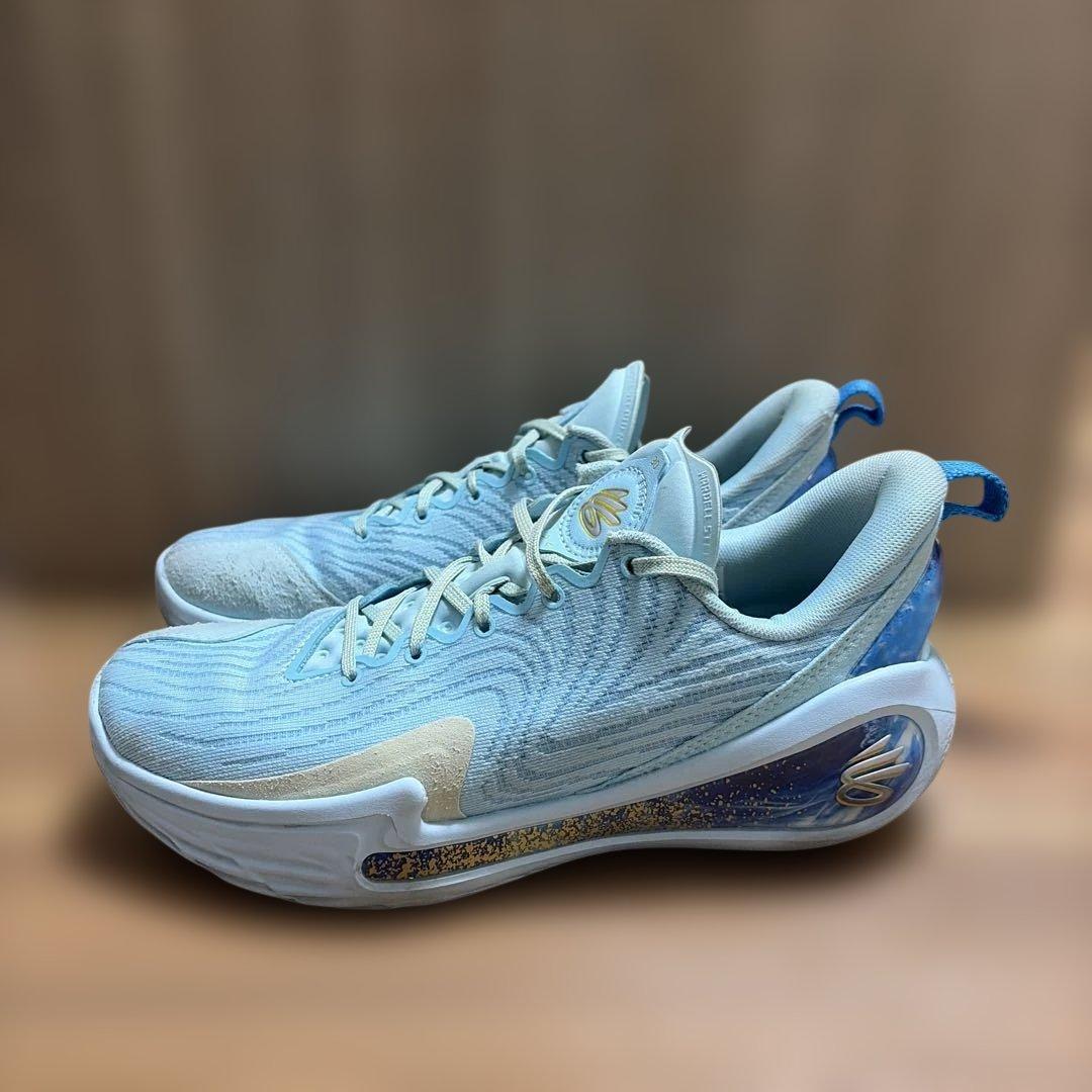 under armour curry12 flow ブルー　26cm