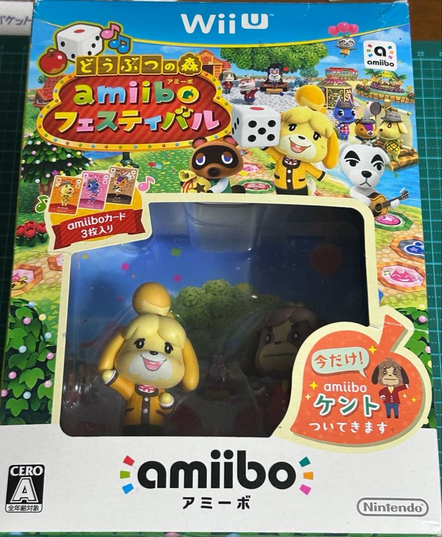 おそらく　未開封　Nintendo amiibo フェスティバル しずえ　ケント