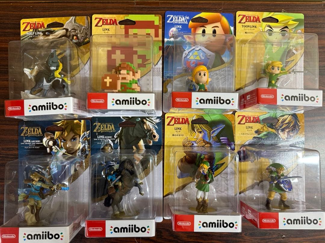 amiibo ゼンダの伝説シリーズ 8個セット