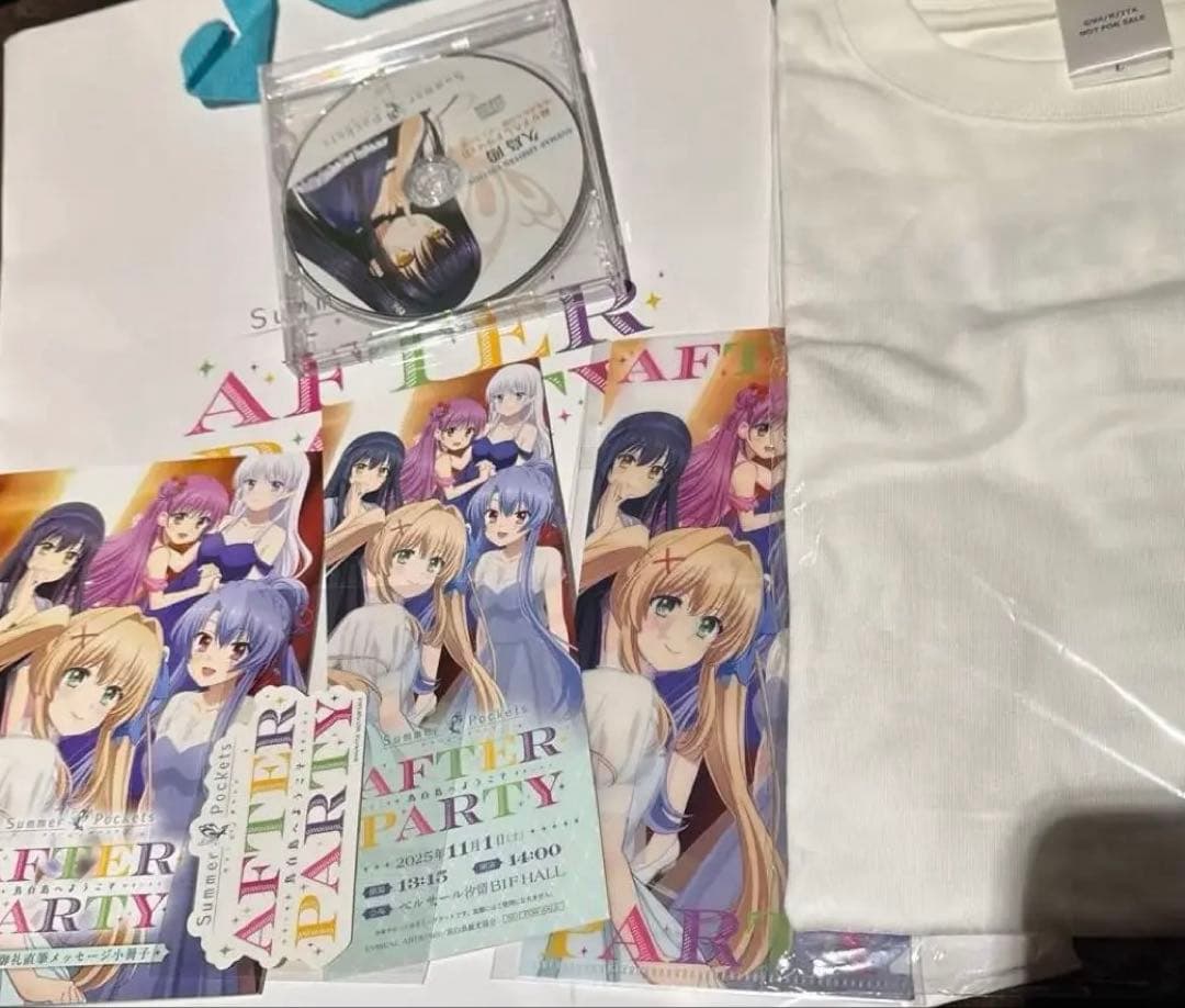 サマポケ　summer Pockets イラストシート　抽選　当選品