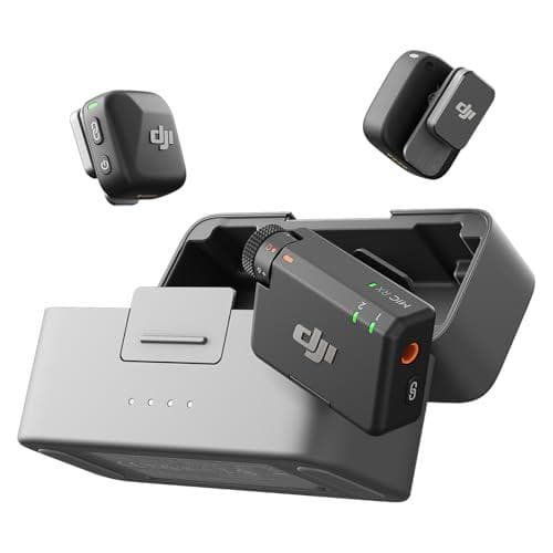 DJI Mic Mini（2 TX + 1 RX + 充電ケース） ピンマイクp
