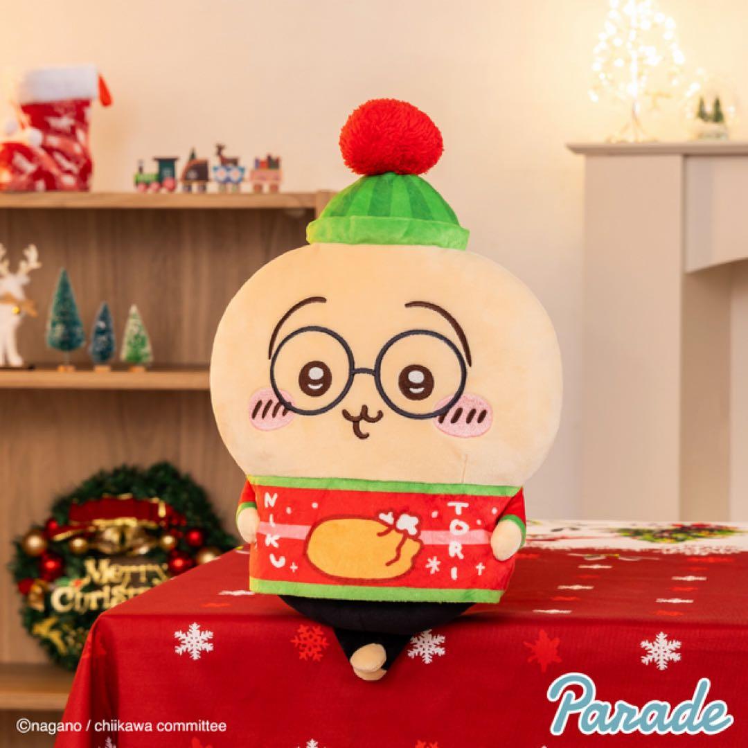 【新品未開封】【30点セット】ちいかわクリスマスBIGぬいぐるみ全3種×10