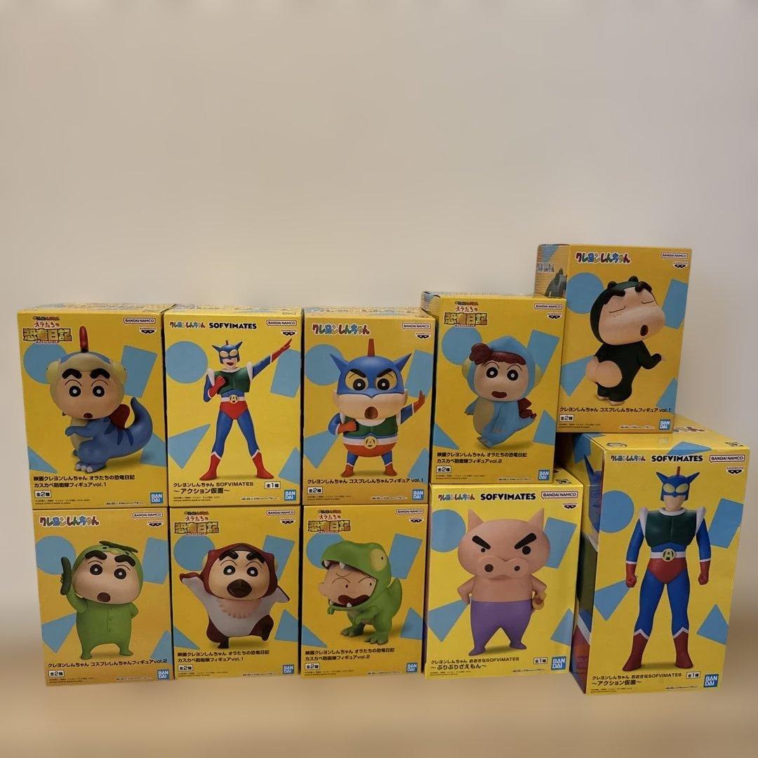 クレヨンしんちゃん　フィギュア　ソフビ　まとめ売り