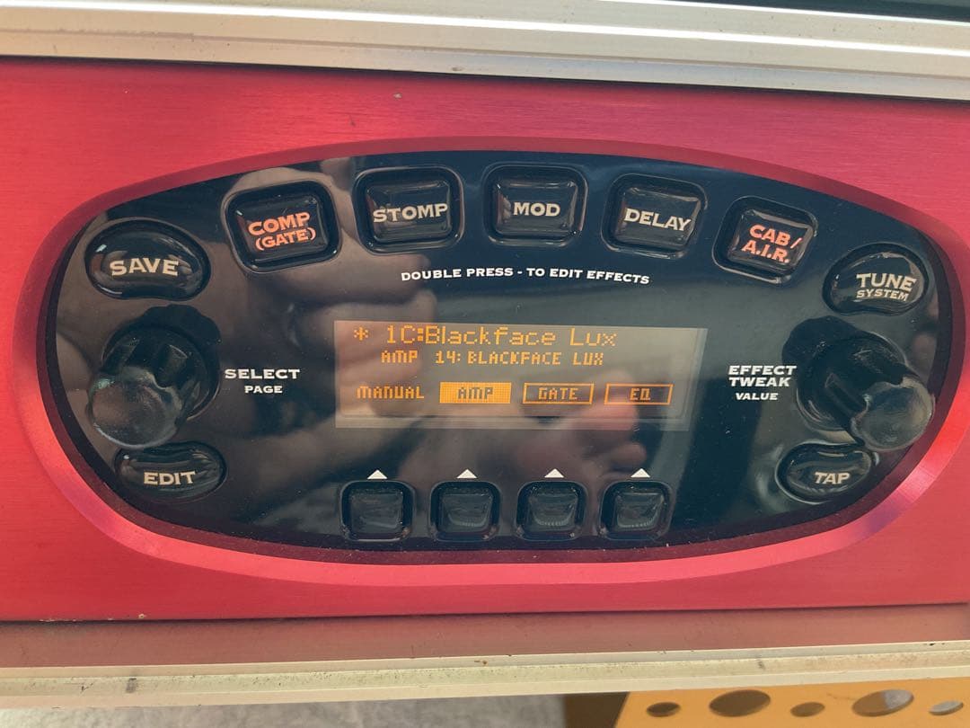Line 6 POD XT PRO とFBV MK IIペダルとケース音出し確認