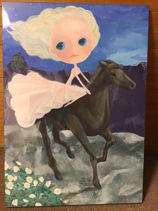 絵画　馬