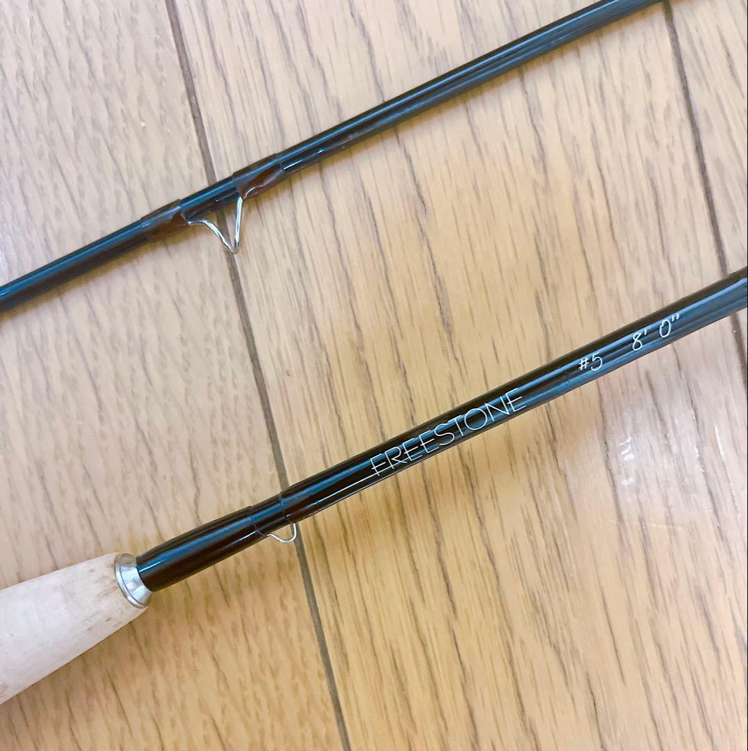 美品　シマノフリーストーンFS805 2ピースフライロッド