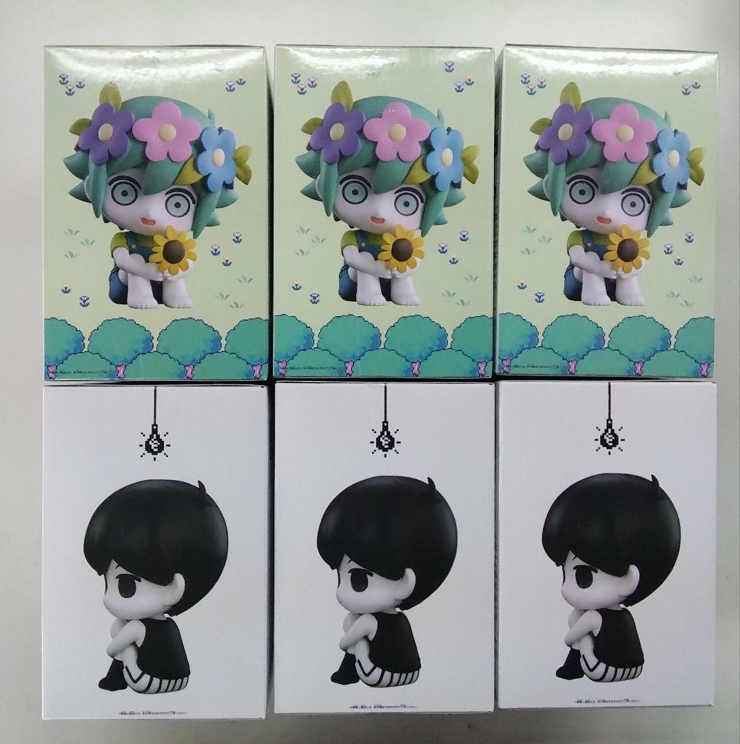 OMORI おすわりフィギュア　オモリ バジル 6体セット
