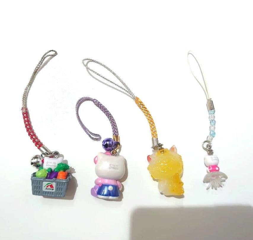 ご当地キティ他 根付 24点セット 廃盤あり 限定コラボ品あり
