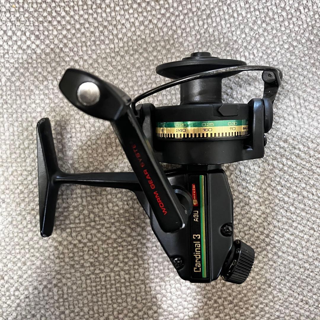 ABU Cardinal 3 オールド スピニング 動作品 希少 F6111