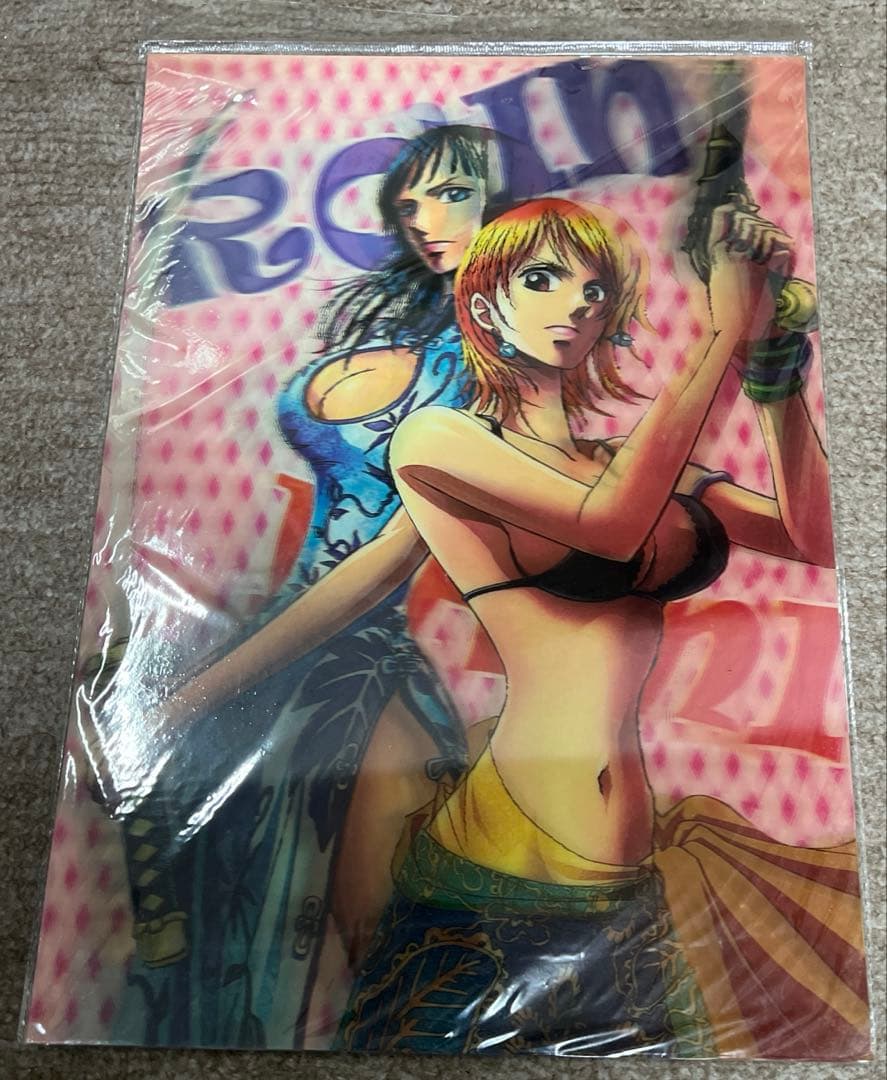 3Dポスター ナミ ロビン