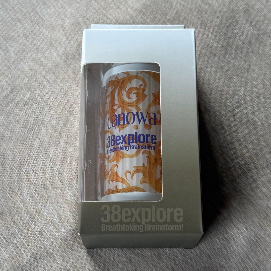 新品未開封 canowa × 38explore 38灯 バロック 柄 ホワイト
