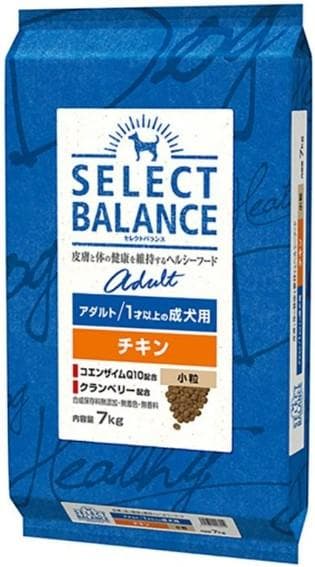 セレクトバランス　成犬用ドッグフード チキン小粒7kg
