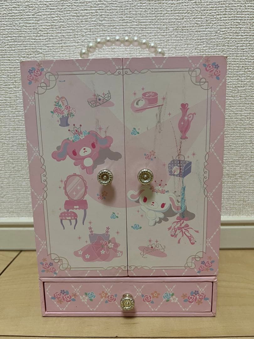 【レア】シュガーバニーズ　オルゴール付き　アクセサリーbox
