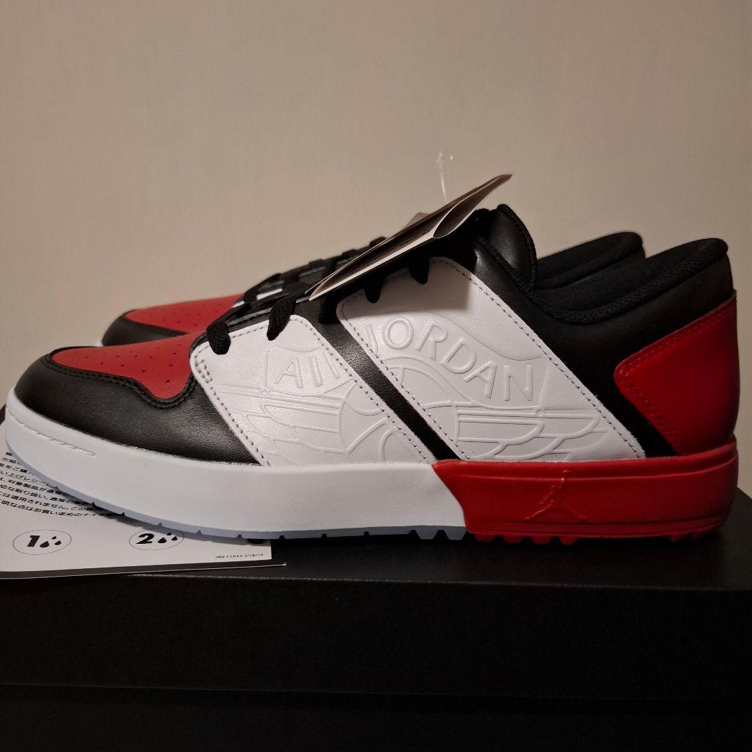 新品 正規品 NIKE JORDAN 赤 黒 白 ジョーダン NU 1G　ゴルフ