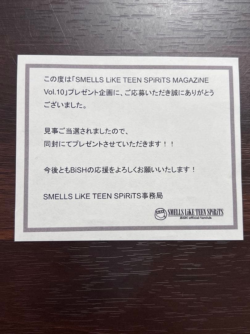 BiSH チッチ&モモコ 直筆サイン入りチェキ