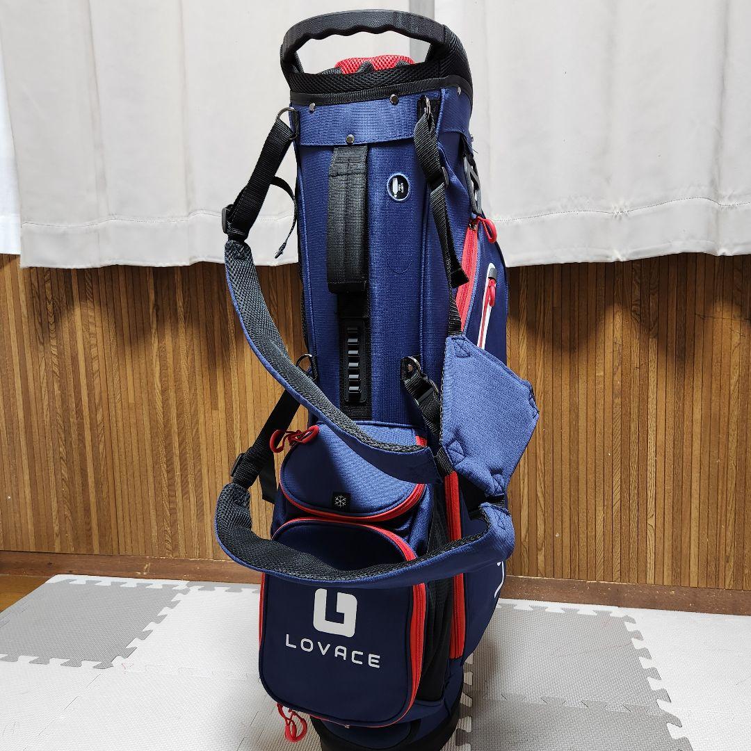 【新品未使用】14分割 LOVACE ネイビー キャディバッグ 残り1個