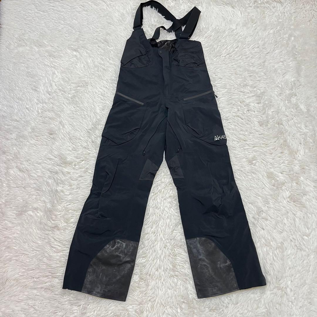 最高峰 BURTON AK バートン AK457 藤原ヒロシ ビブパンツ 黒