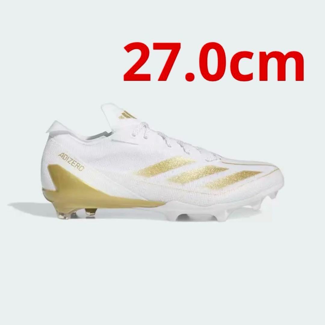 Adizero Electric Cleats WHT/GLD　27.0㎝　U