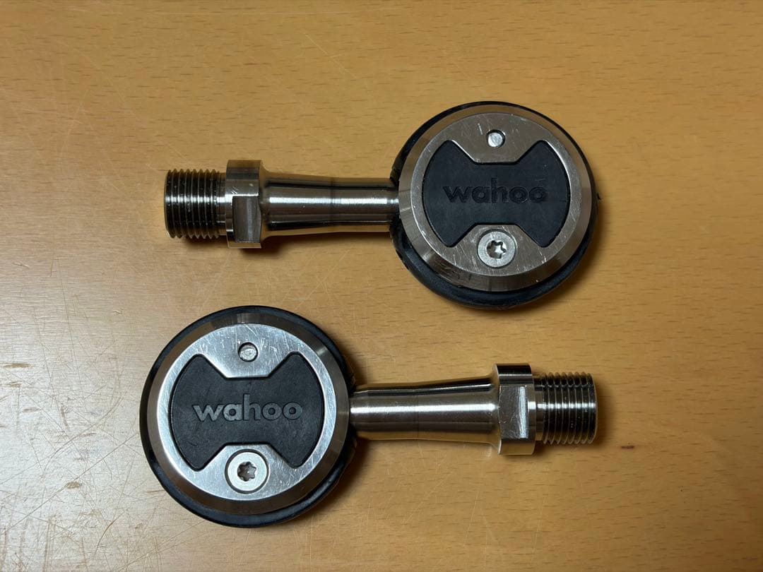 Wahoo 新型SPEEDPLAYチタンスピンドル換装品+NWシューズ用アダプタ