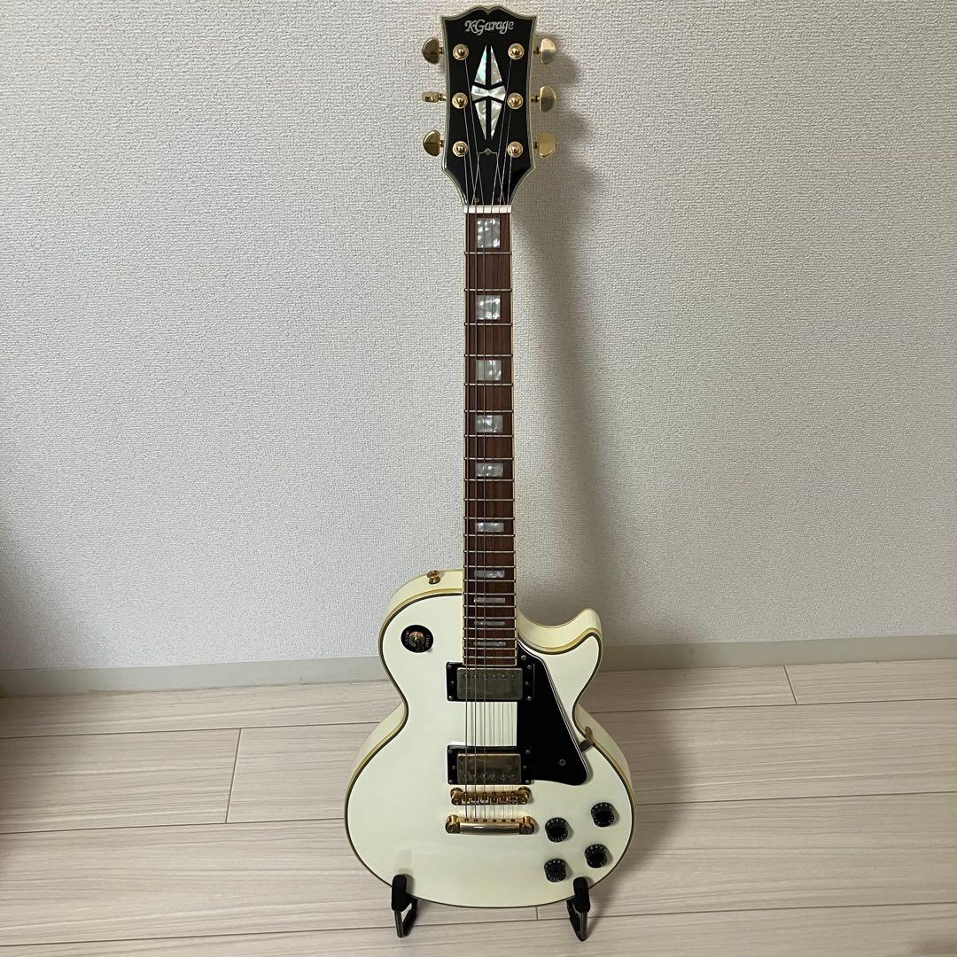K-GARAGE レスポール エレキギター アルペンホワイト