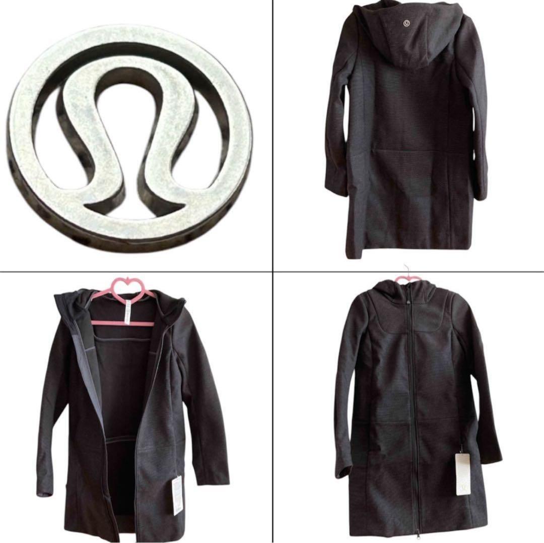 ★lululemon★ルルレモン ヨガ ジャケット コート ブラック ヨガウェア