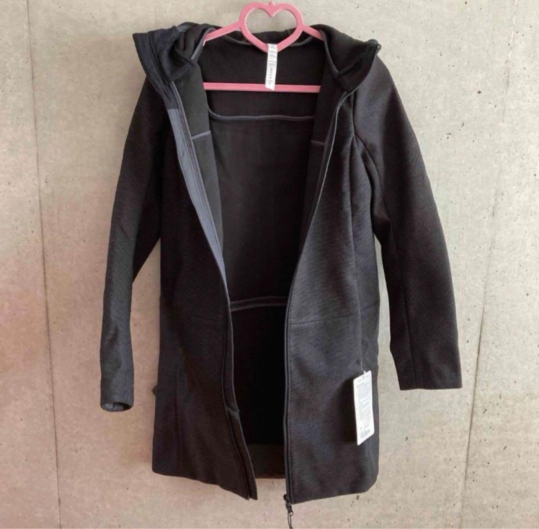 ★lululemon★ルルレモン ヨガ ジャケット コート ブラック ヨガウェア