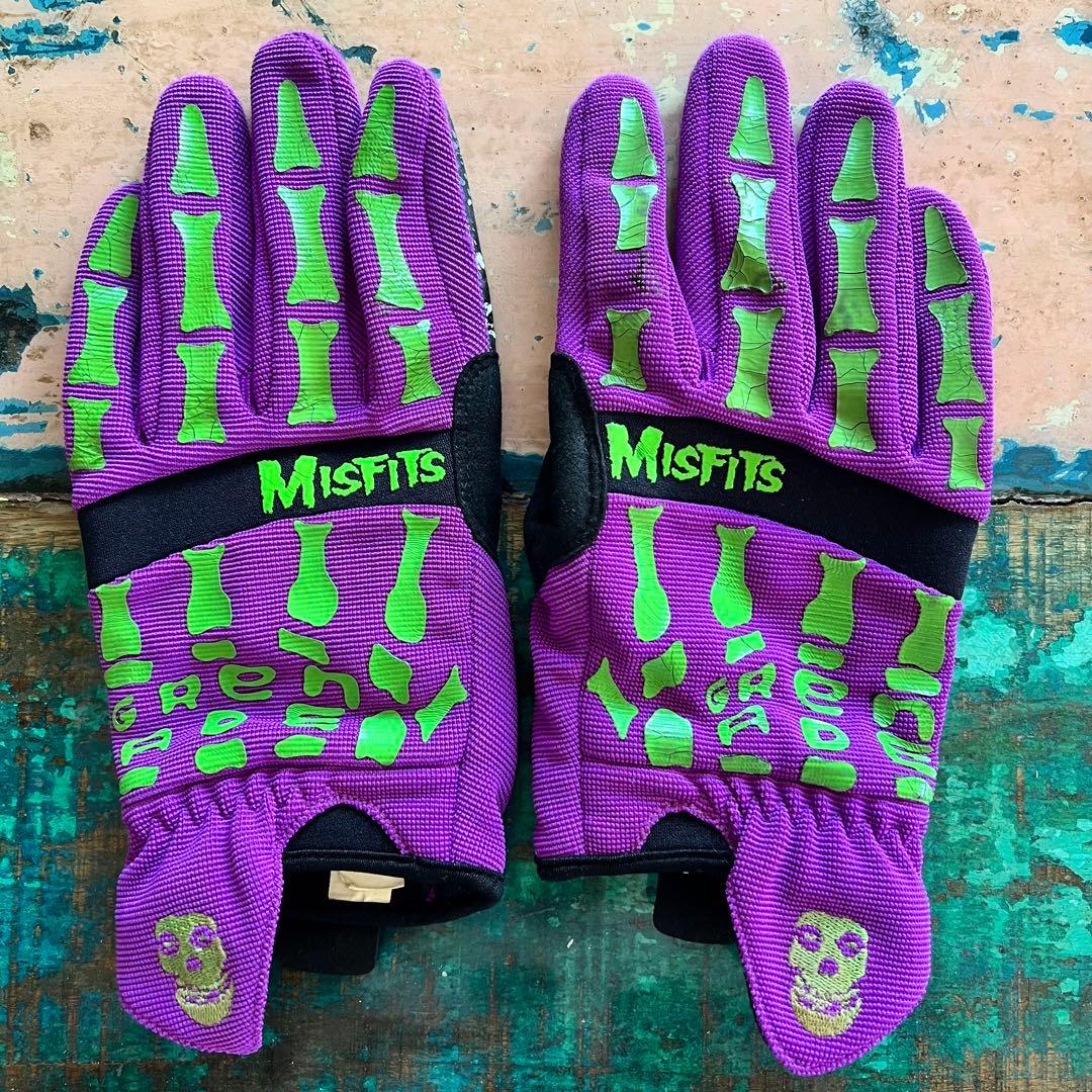 RARE Misfit skull glove ミスフィッツ スカル グローブ