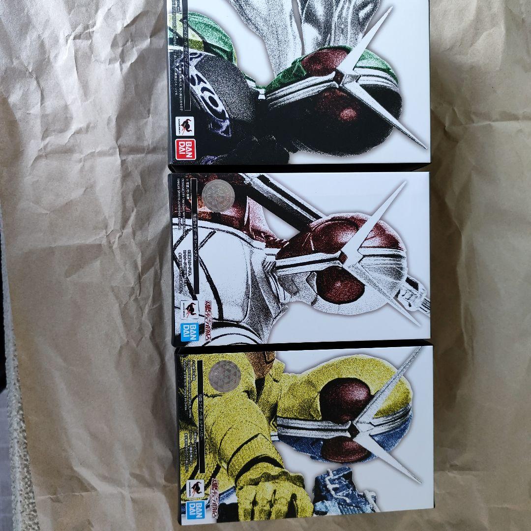 S.H.Figuarts 仮面ライダーW フィギュア 真骨彫製法3体セット