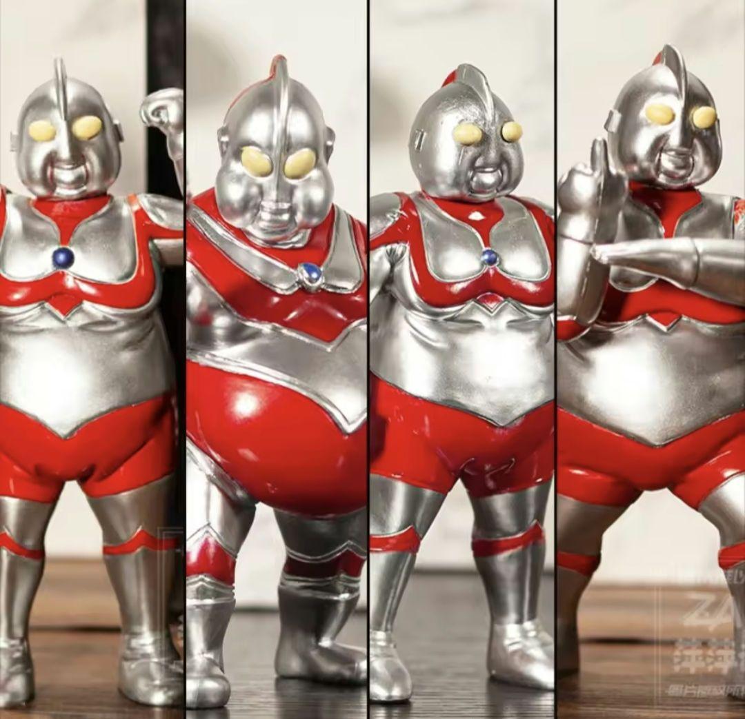 帰ってくるな!!デブトラマン 新品未開封4体セットウルトラマン デブ 太ってる