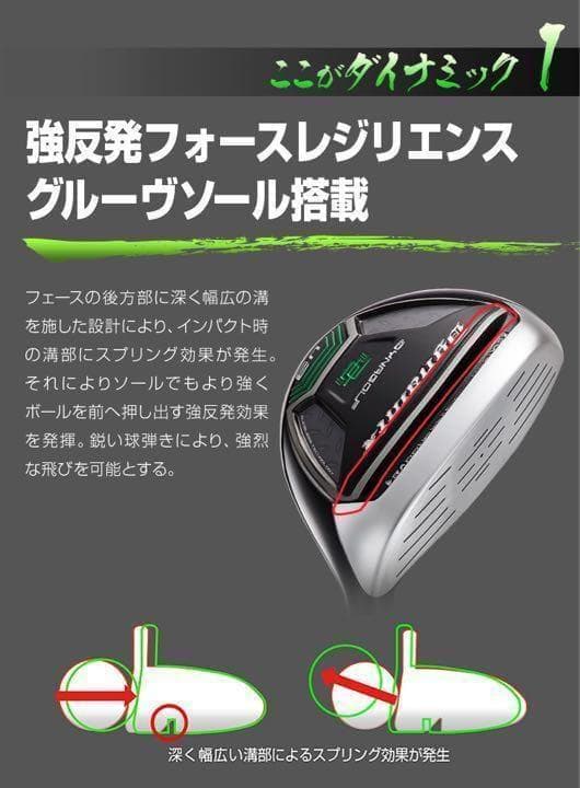 【新型】他にない#1番FW登場! 直ドラで激飛びロング2オン!ダイナミクスFW