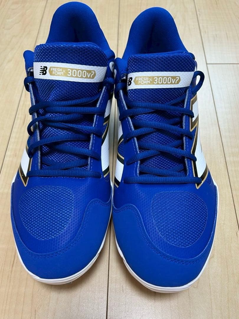 New Balance 青 スパイクシューズ　29.5センチ