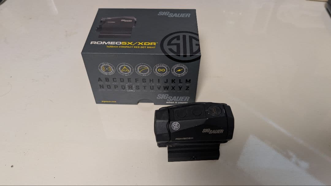 【実物】SIG ROMEO5X/XDR
