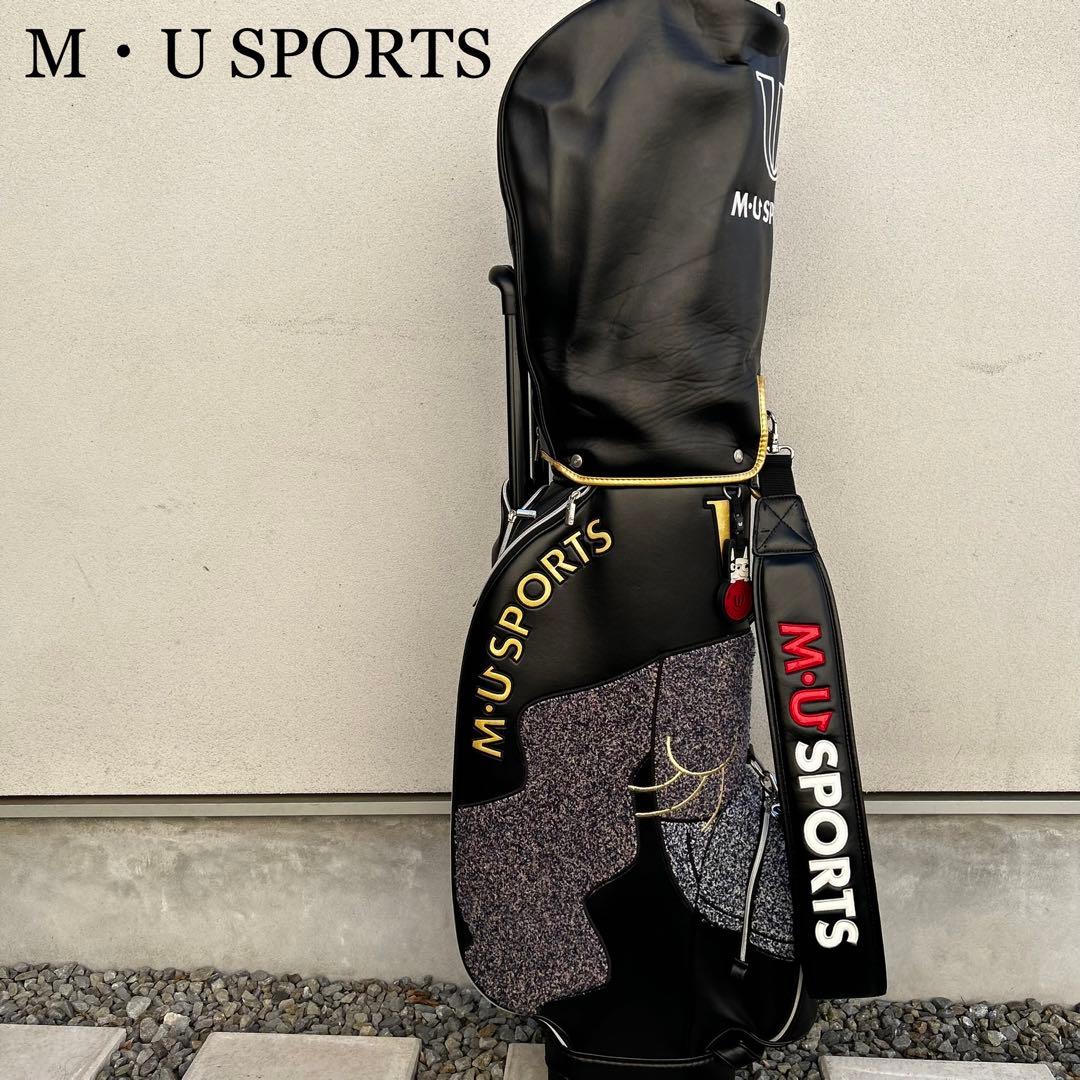 【稀少】 M.U SPORTS キャスター付きキャディバック　ミエコ　ウエサコ